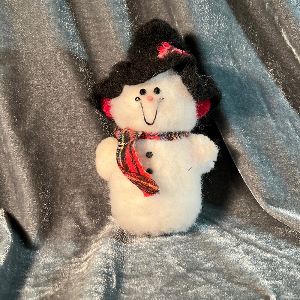 VTG Snowman Ornament
